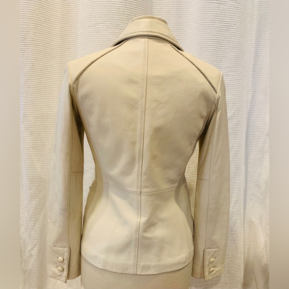 Kenneth Code Reaction Leather Blazer - image 2